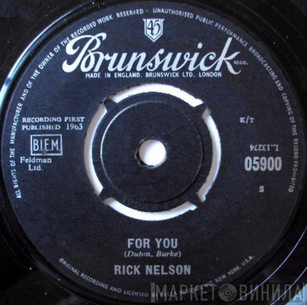 Ricky Nelson  - For You