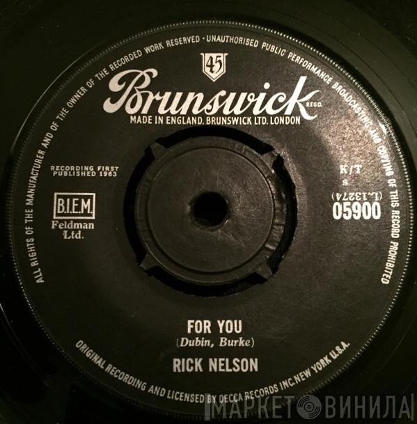 Ricky Nelson  - For You