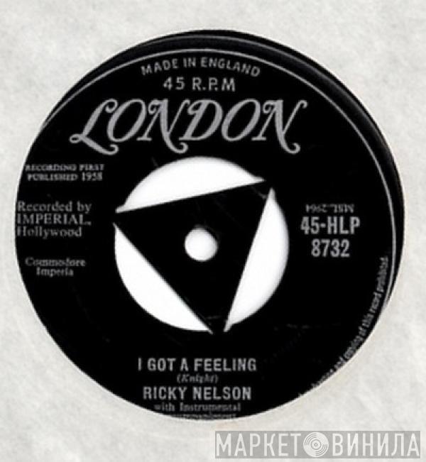 Ricky Nelson  - I Got A Feeling