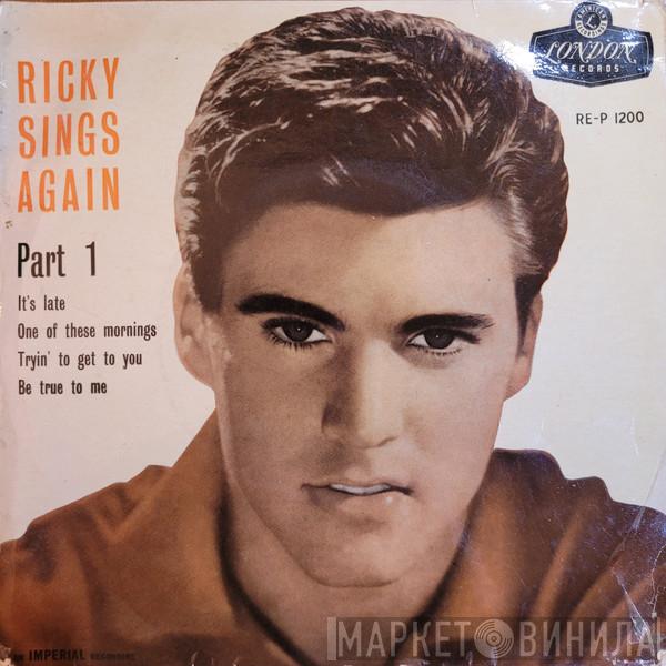 Ricky Nelson  - Ricky Sings Again - Part 1