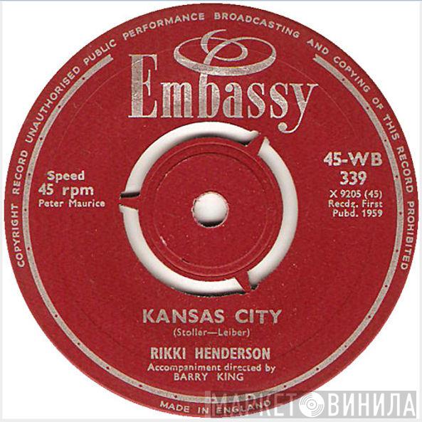  Rikki Henderson  - Kansas City / The Heart Of A Man