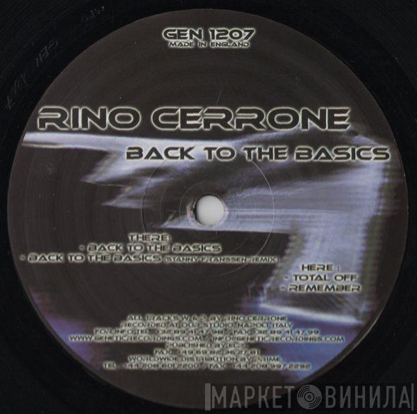 Rino Cerrone - Back To The Basics