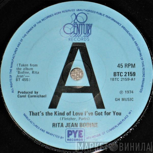  Rita Jean Bodine  - That's The Kind Of Love I've Got For You / Old Friend