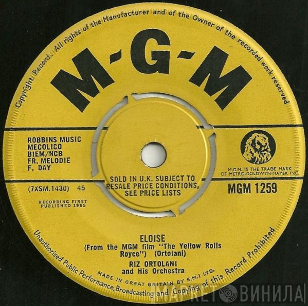 Riz Ortolani E La Sua Orchestra - The Yellow Rolls Royce / Eloise