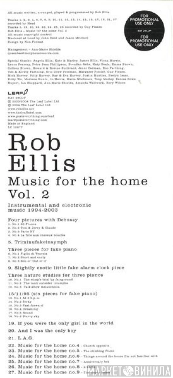 Rob Ellis - Music For The Home Vol. 2