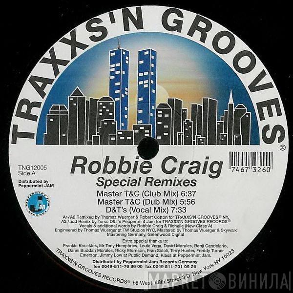 Robbie Craig - Special (Remixes)