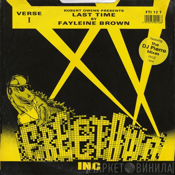 Robert Owens, Fayleine Brown - Last Time