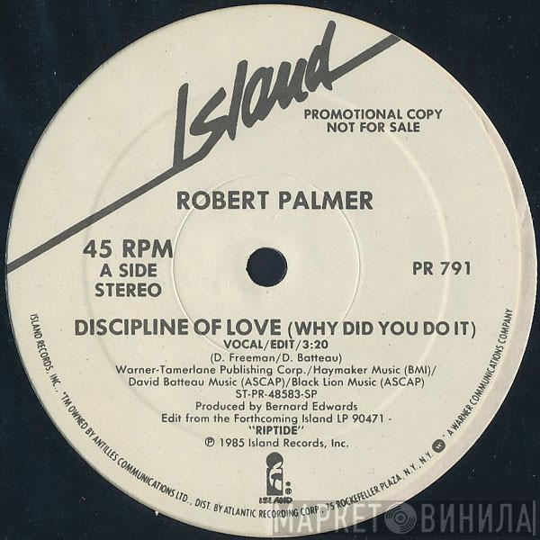 Robert Palmer - Discipline Of Love (Why Did You Do It)