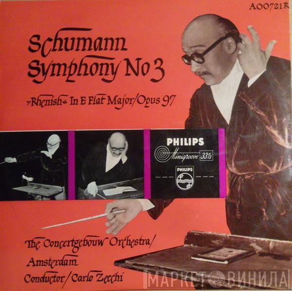, Robert Schumann , Conductor Concertgebouworkest  Carlo Zecchi  - Symphony No. 3