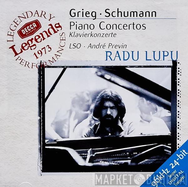 , Robert Schumann , Edvard Grieg , Radu Lupu , The London Symphony Orchestra  André Previn  - Piano Concertos