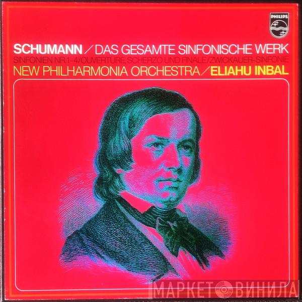 , Robert Schumann , Eliahu Inbal  New Philharmonia Orchestra  - Das Gesamte Sinfonische Werk