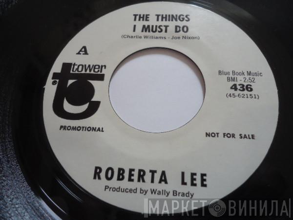 Roberta Lee - The Things I Must Do