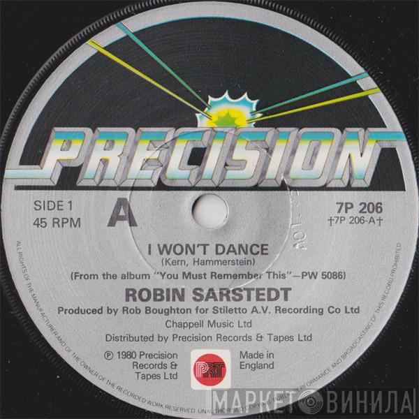 Robin Sarstedt - I Won't Dance