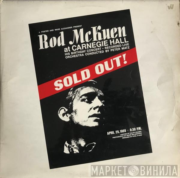 Rod McKuen - At Carnegie Hall