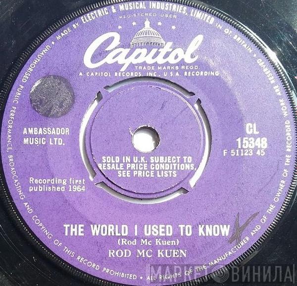  Rod McKuen  - The World I Used To Know