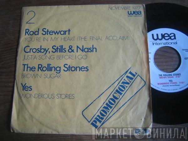 Rod Stewart, Crosby, Stills & Nash, The Rolling Stones, Yes - Promocional