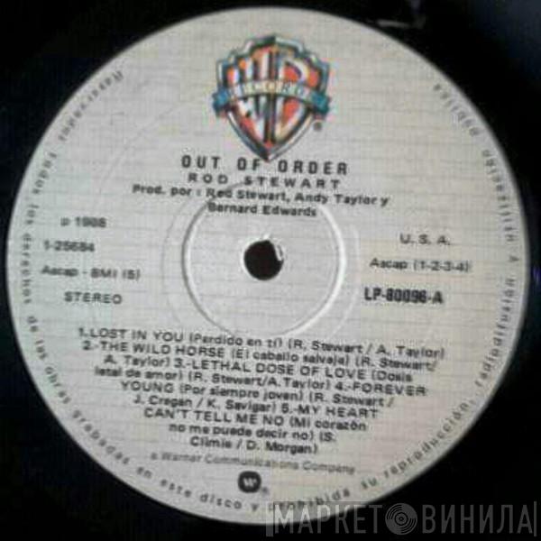  Rod Stewart  - Out Of Order