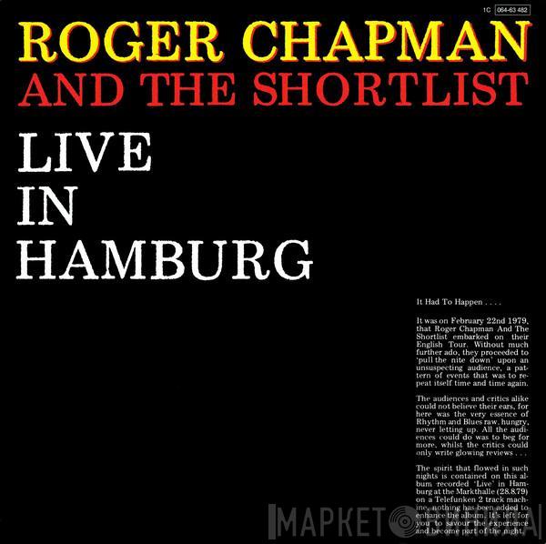 Roger Chapman, The Shortlist - Live In Hamburg