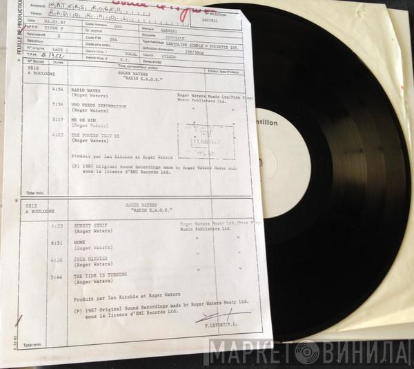  Roger Waters  - Radio K.A.O.S.
