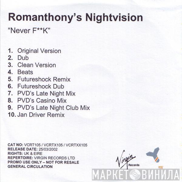  Romanthony  - Never F**k