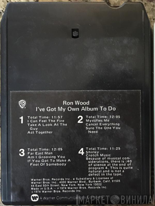  Ron Wood  - I've Got My Own Album To Do