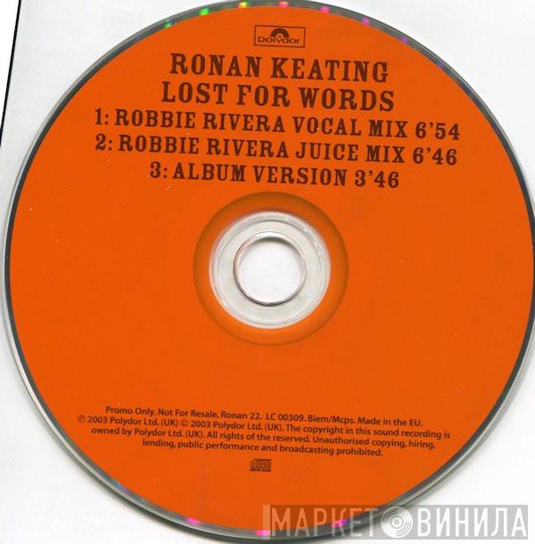 Ronan Keating - Lost For Words