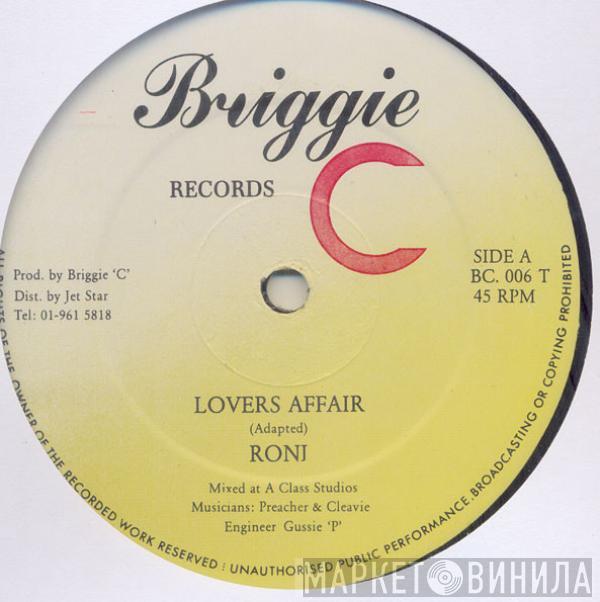 Roni , Daddy Freddy - Lovers Affair / Lovers Affair (Prt. 2)