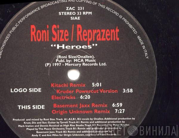  Roni Size / Reprazent  - Heroes