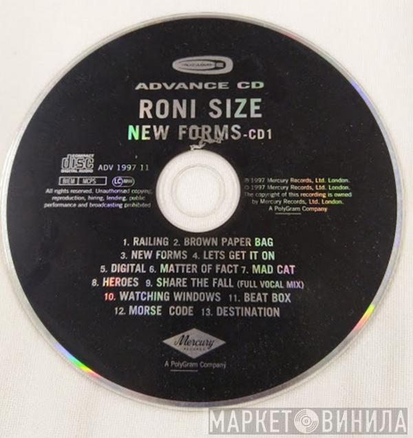  Roni Size / Reprazent  - New Forms