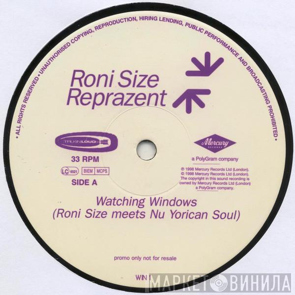  Roni Size / Reprazent  - Watching Windows