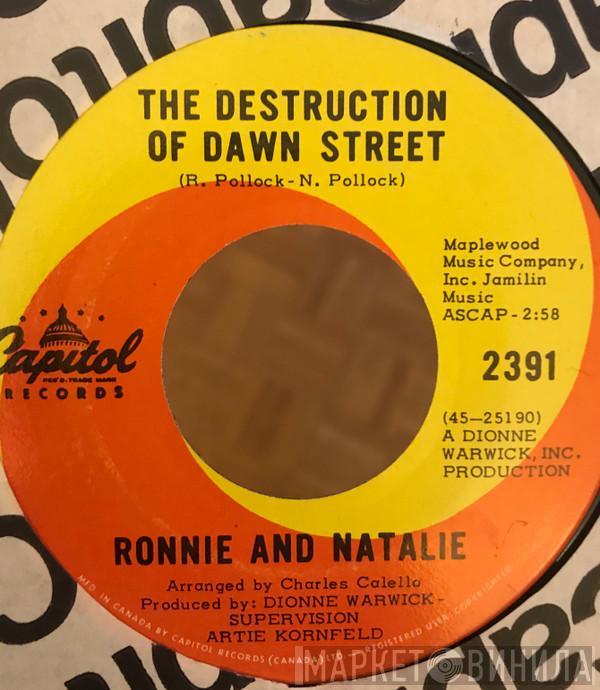  Ronnie And Natalie  - A Red Fire Burns / The Destruction Of Dawn Street