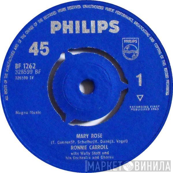 Ronnie Carroll, Wally Stott And His Orchestra And Chorus - Mary Rose