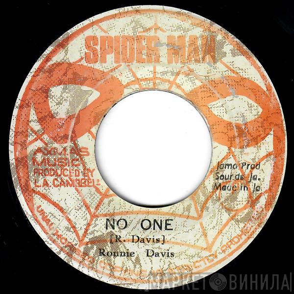  Ronnie Davis  - No One
