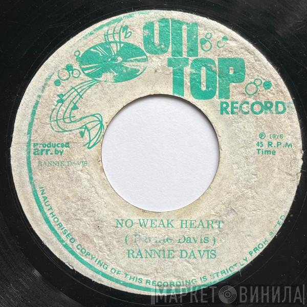  Ronnie Davis  - No Weak Heart