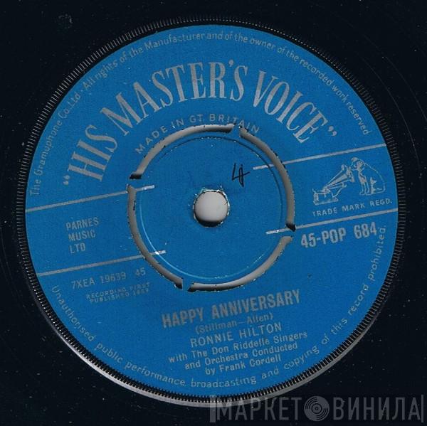 Ronnie Hilton, The Don Riddelle Singers, Frank Cordell - Happy Anniversary
