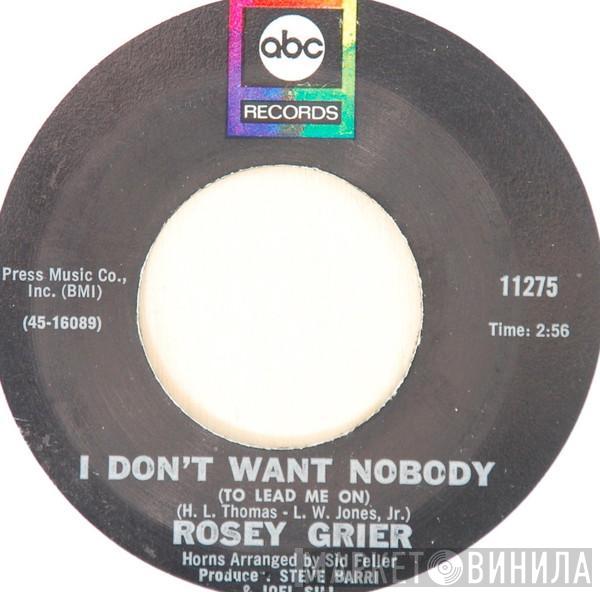 Roosevelt Grier - I Don't Want Nobody (To Lead Me On) / Rat Race