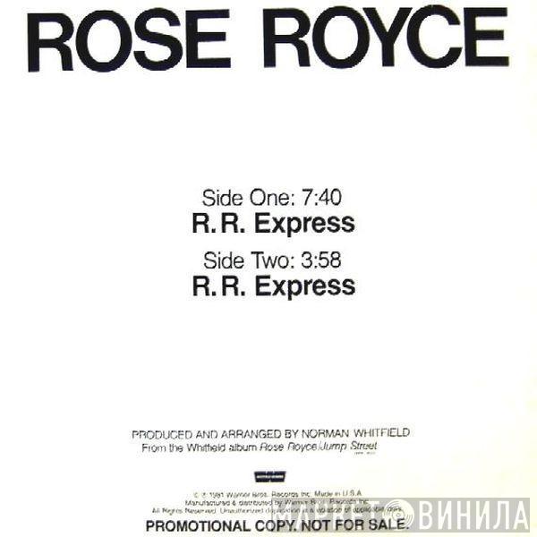  Rose Royce  - R.R. Express