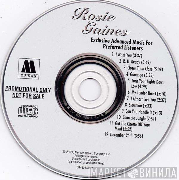  Rosie Gaines  - Exclusive Advanced Music For Preferred Listeners
