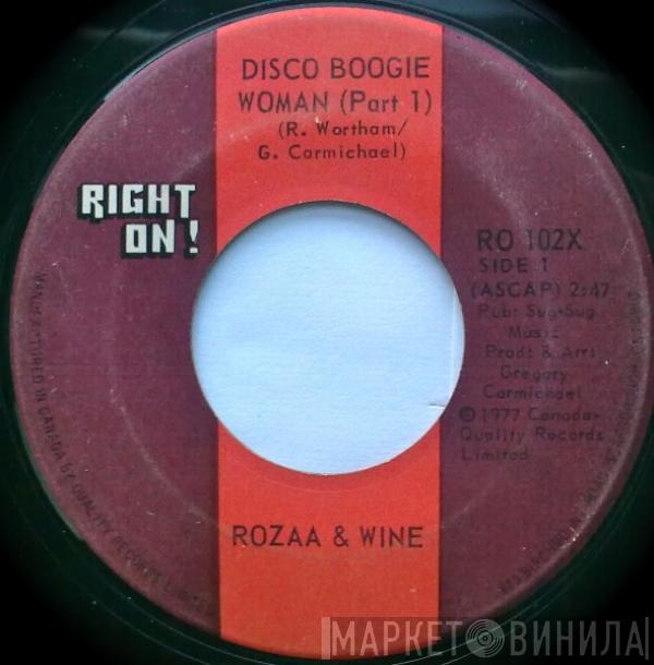  Rozaa & Wine  - Disco Boogie Woman