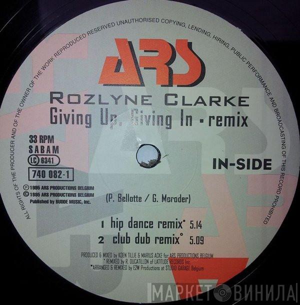 Rozlyne Clarke - Giving Up, Giving In (Remixes)