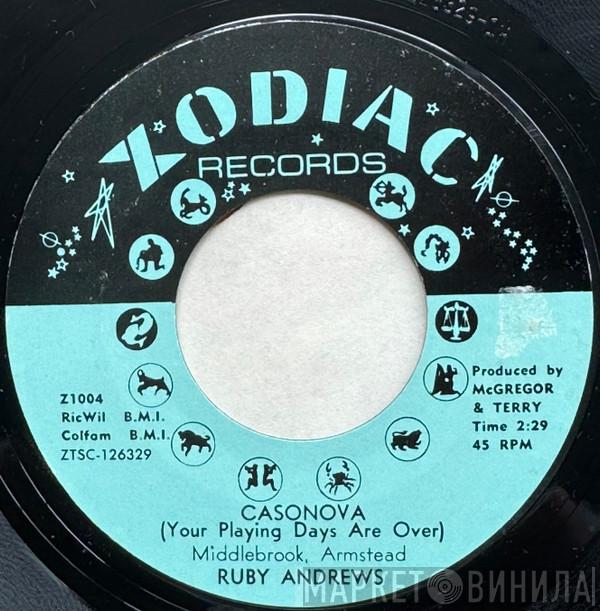 Ruby Andrews - Casonova (Your Playing Days Are Over)