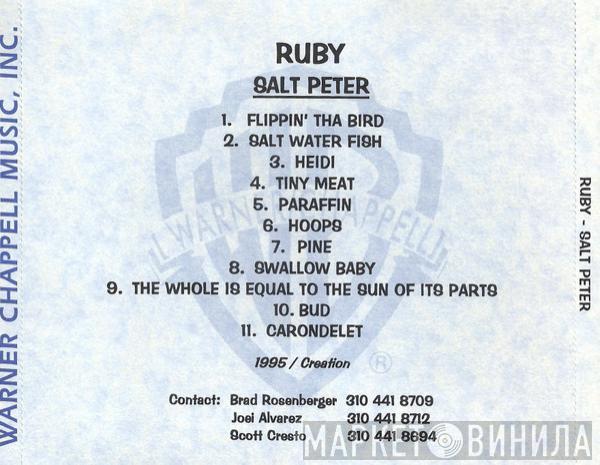  Ruby  - Salt Peter