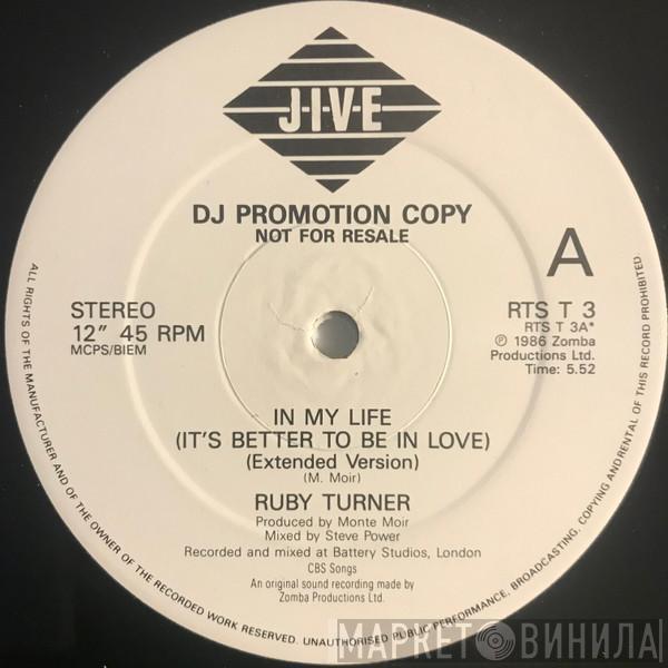 Ruby Turner - In My Life (It's Better To Be In Love)