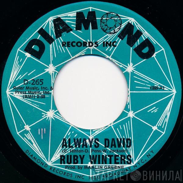 Ruby Winters - Always David / We're Living To Give (To Give To Each Other)