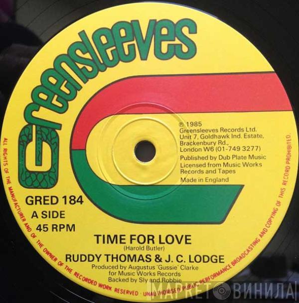Ruddy Thomas, JC Lodge - Time For Love / In The Summer Time