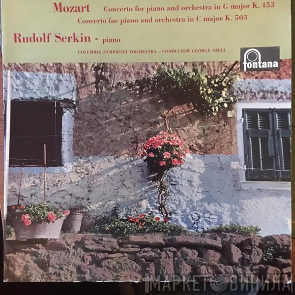 Rudolf Serkin, George Szell, Wolfgang Amadeus Mozart - Concerto For Piano And Orchestra In G Major K. 453 / Concerto For Piano And Orchestra In C Major K. 503