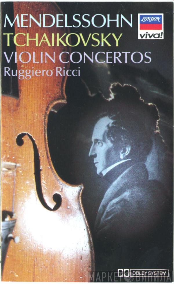 , Ruggiero Ricci , Jean Fournet  Radio Filharmonisch Orkest  - Tchaikovsky & Mendelssohn Violin Concertos