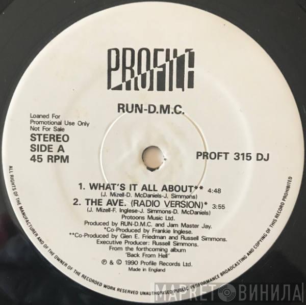 Run-DMC - What's It All About / The Ave.