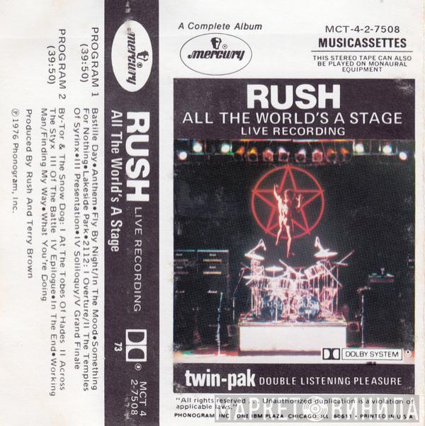  Rush  - All The World's A Stage