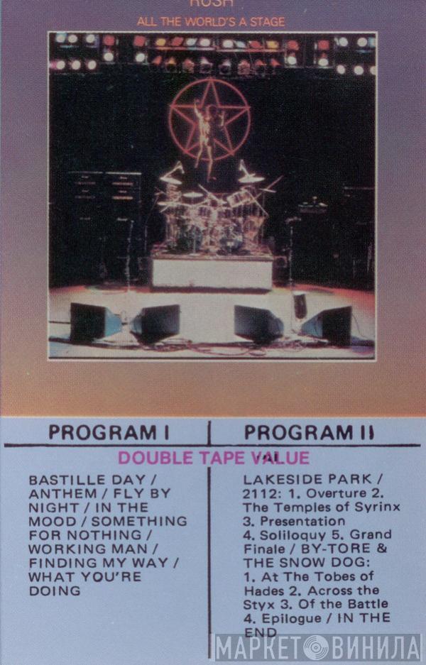  Rush  - All The World's A Stage